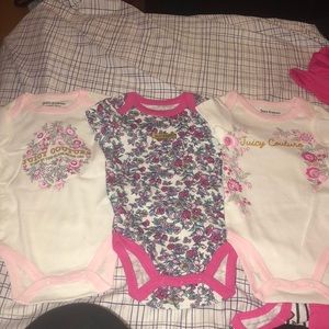 Juicy couture onesies